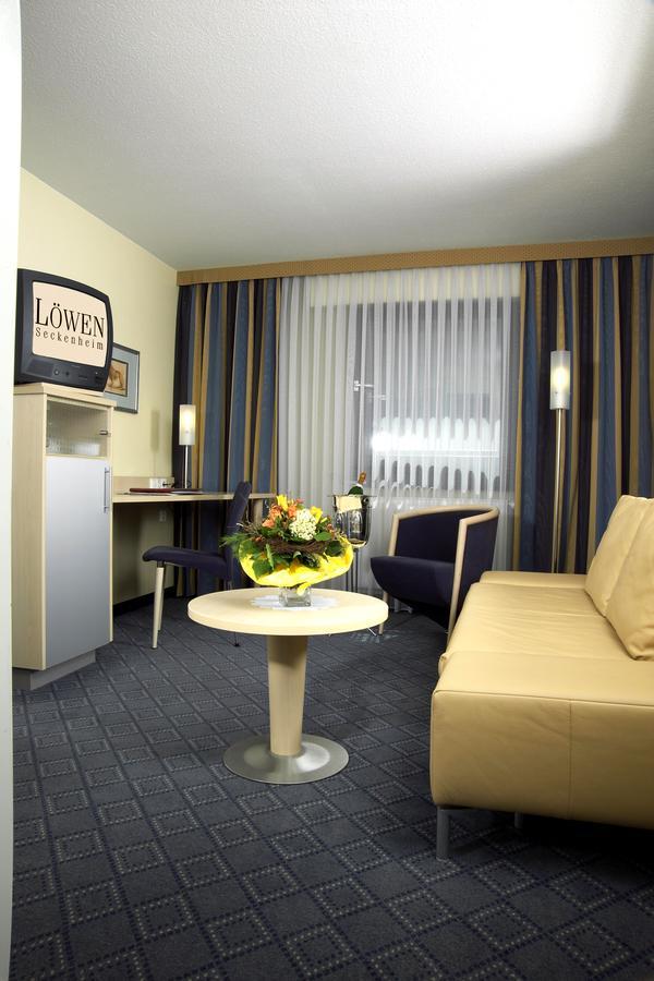 Hotel Loewen-Seckenheim MHG Buitenkant foto
